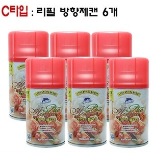 동양산업 캔형C형-방향캔6개 실내 방향제