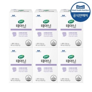 셀렉스 테아닌 400mg 60정 (6개)