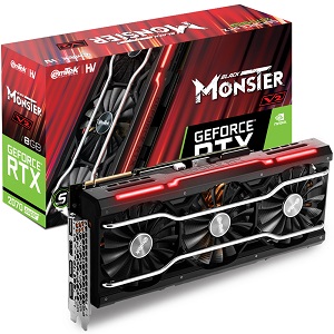 이엠텍 HV 지포스 RTX 2070 SUPER BLACK MONSTER V2 D6 8GB