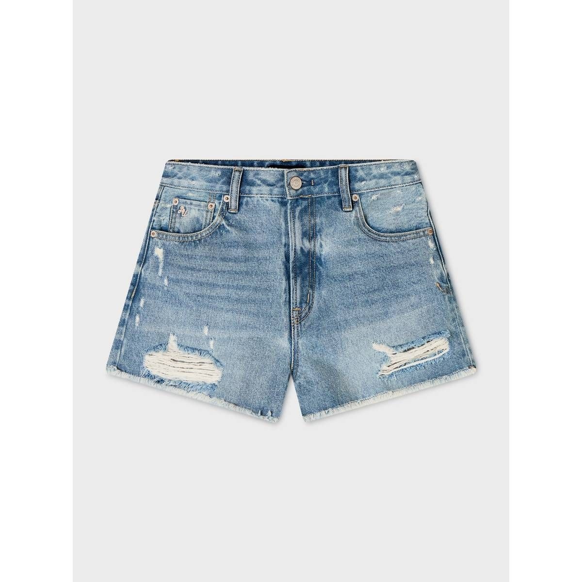 Destroyed Denim Shorts / WHTJG2562F