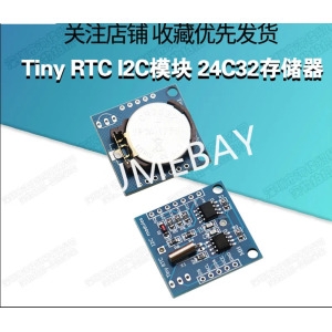 아두이노 저렴한DS1307 RTC 모듈 Arduino용 실시간 클럭 모듈 I2C 인터페이스