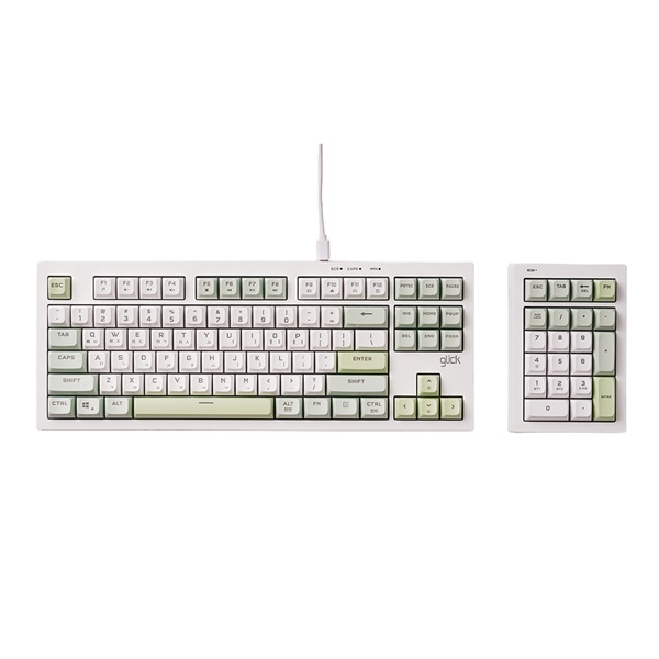 지클릭커 OFFICEPRO 사일런스M 멀티포지션 OPK50 87+NK21 (Greenwich)_이미지
