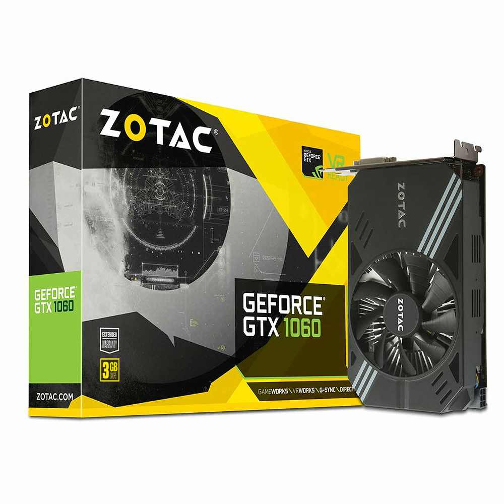 ZOTAC 지포스 GTX1060 MINi D5 3GB