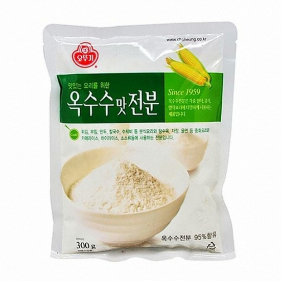 오뚜기 옥수수맛 전분 300g이미지입니다. 누르면 해당 게시물로 새창이동합니다.