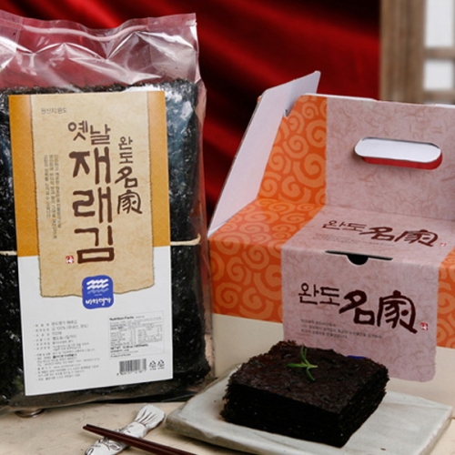 바다명가 완도명가 옛날 재래김 선물세트 2호 [1개]