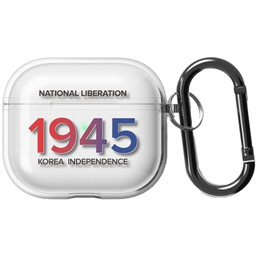 플래나 에어팟3 대한민국 시리즈 투명 케이스