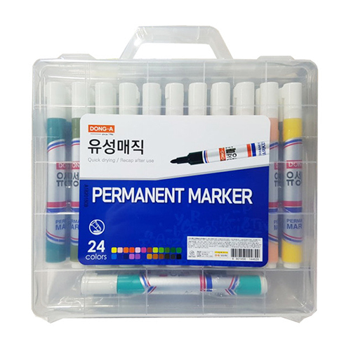 동아 슬림 유성 매직 세트 [24색]