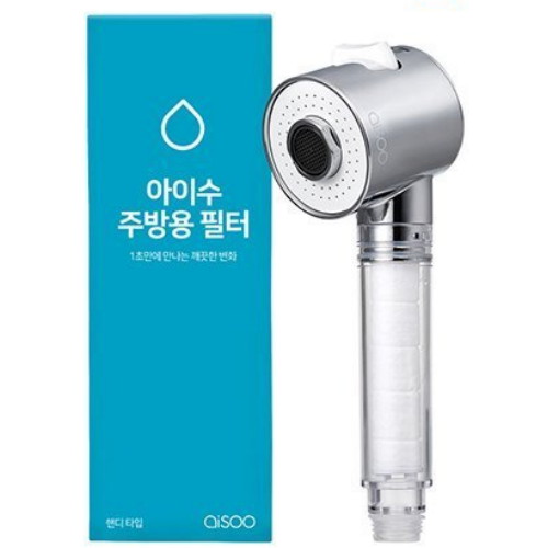 주방용 샤워기 필터 헤드 싱크대 수전 본품세트 핸디타입