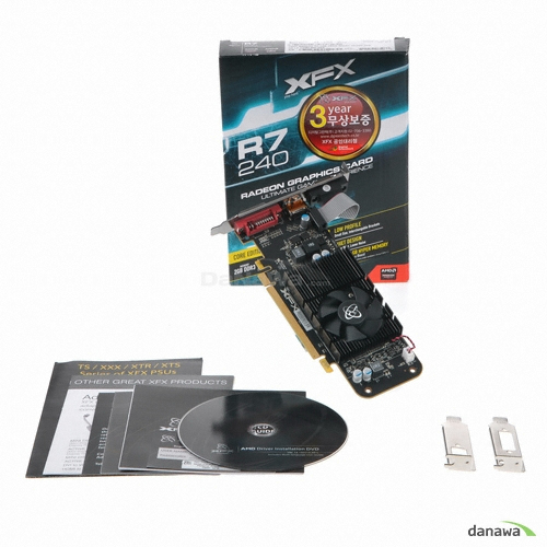XFX 라데온 R7 240 D3 2GB LP_이미지