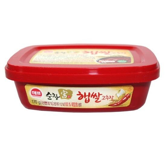 사조대림 해표 순창궁 태양초 우리햅쌀 고추장 170g (1개)