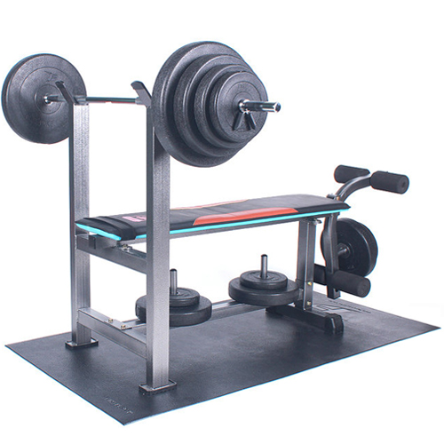 포스스포츠 레그벤치프레스 핸들원판세트 (50kg)_이미지