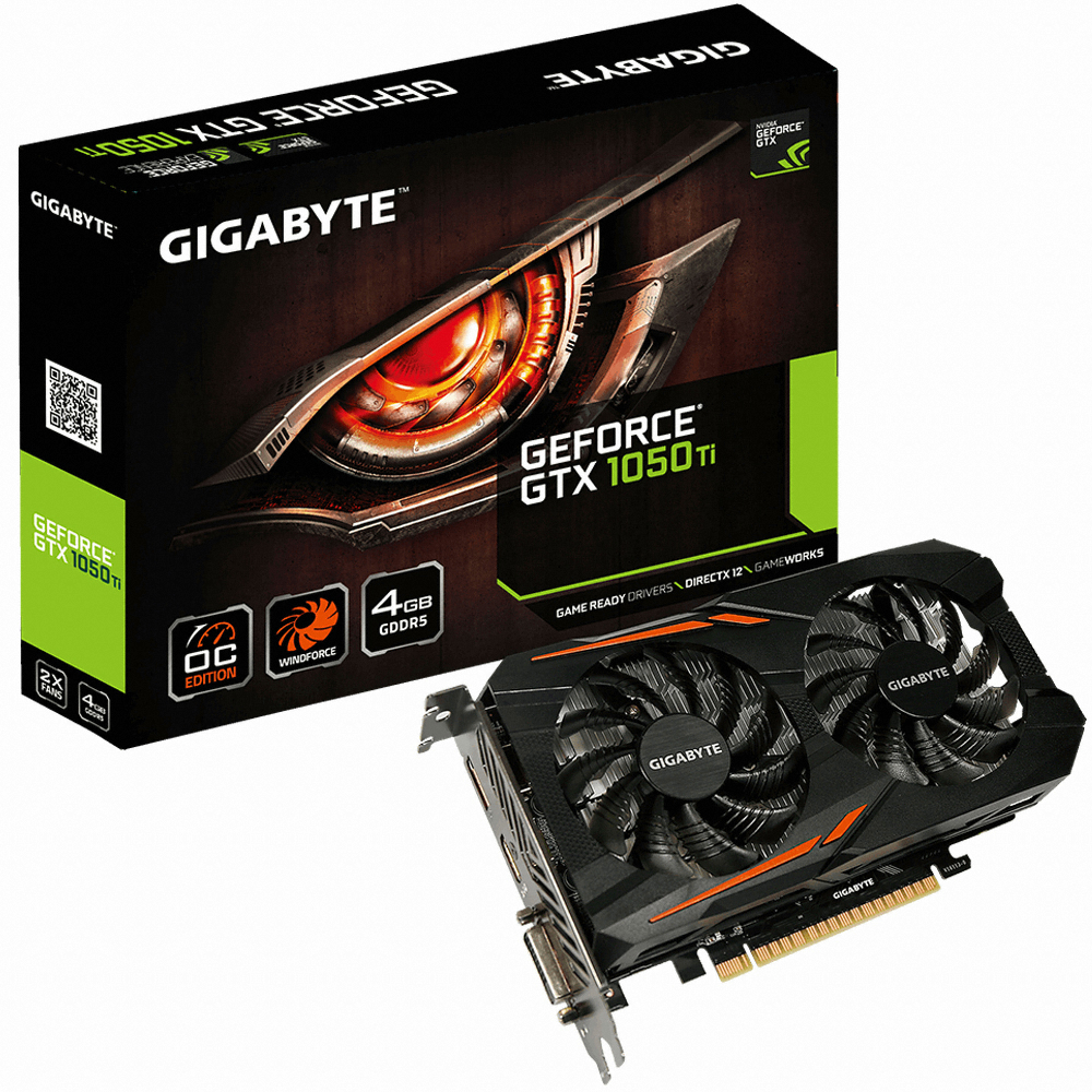 GIGABYTE 지포스 GTX1050 Ti UD2 WF-2X D5 4GB 제이씨현_이미지
