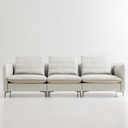 유엔디 듀오 이태리 천연가죽 소파 4인용_이미지