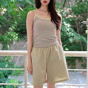 셀러허브 VY 여자 여름여행 블랙 반바지_WP31117_이미지