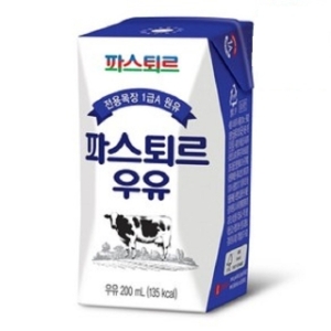 파스퇴르 멸균 우유 200ml (36개)_이미지