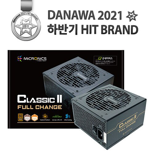 마이크로닉스 Classic II 풀체인지 600W 80PLUS브론즈 230V EU