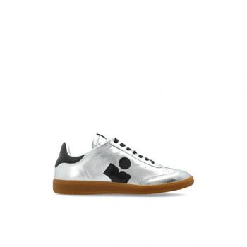 이자벨마랑 케이시 레더 스니커즈 블랙 실버 149749599