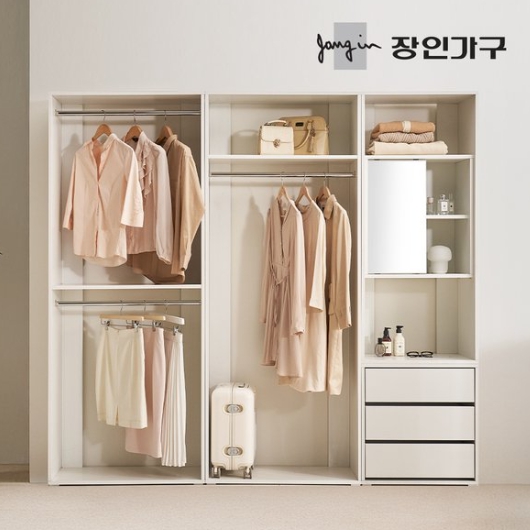 올리세 E0 드레스룸 시스템 옷장세트 A 2200