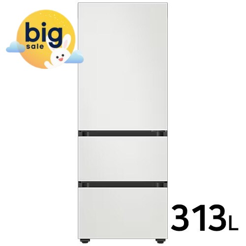 삼성전자 비스포크 김치플러스 키친핏 코타 RQ33DB74C1AP (화이트) (공식인증점)