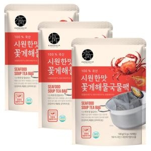 강고집 꽃게해물국물팩 130g(13gx10입) (3개)