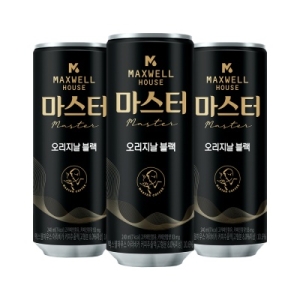 동서식품 맥스웰하우스 마스터 오리지날 블랙 240ml (30개)_이미지