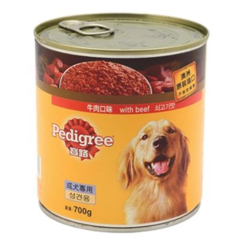  페디그리 소고기 캔 700g [5개]