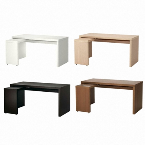 이케아 MALM 패널인출식 책상이미지입니다. 누르면 해당 게시물로 새창이동합니다.