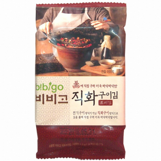 CJ제일제당 명가 직화구이김 4.5g (16개)_이미지