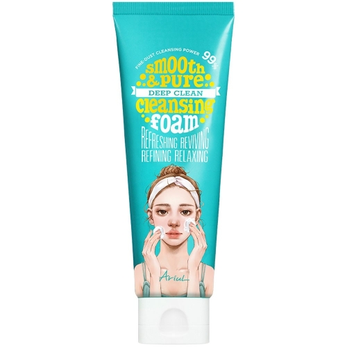 뷰티팩토리 아리얼 스무스앤퓨어 딥 클린 클렌징폼 120ml (2개)