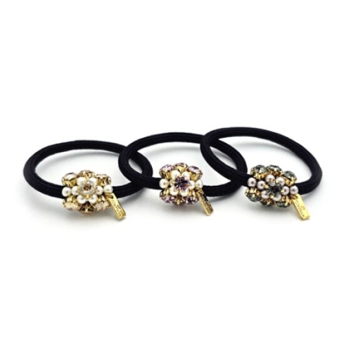 JP클라리쎄 JP Clarisse 진주 크리스탈 헤어끈 JC021PT