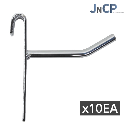 휀스망 일선후크 10EA 후크 고리 악세사리 걸이 진열 메쉬망 네트망 철망 크롬 5cm x10EA 10개