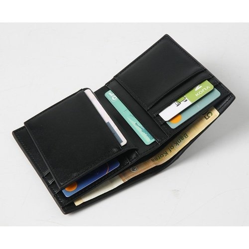 알티피아 신상 남성 중지갑 고급 현금 카드 지갑 WC7F5F2