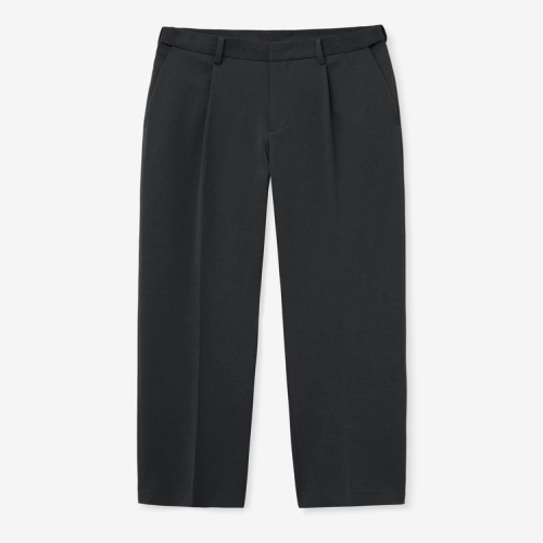 TNGT 에센셜 테이퍼드 핏 슬랙스 그레이-263256_이미지