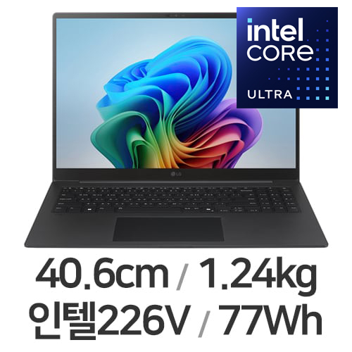 LG전자 2025 그램 프로16 16Z90TS-GS56K (SSD 256GB)