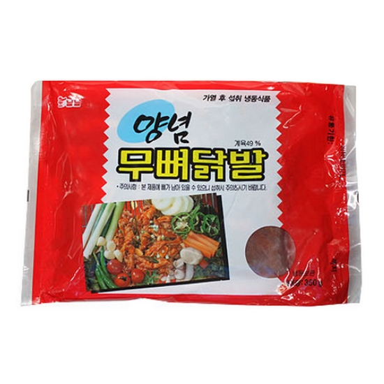 엔엔씨 냠냠 양념 무뼈 닭발 350g (1개)_이미지