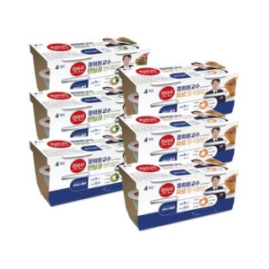 CJ제일제당 햇반 렌틸콩 현미밥 190g 12개 + 파로 통곡물밥 190g 12개