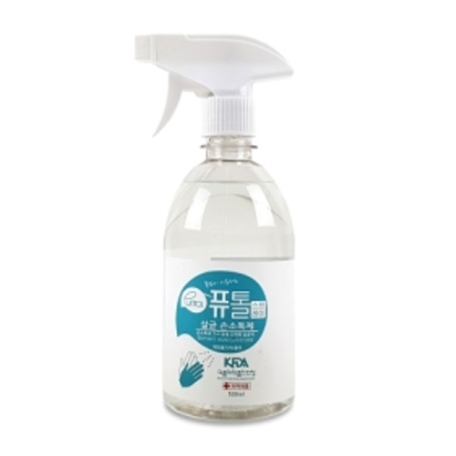 크로바케미칼 퓨톨 뿌리는 살균 손소독제 500ml (1개)