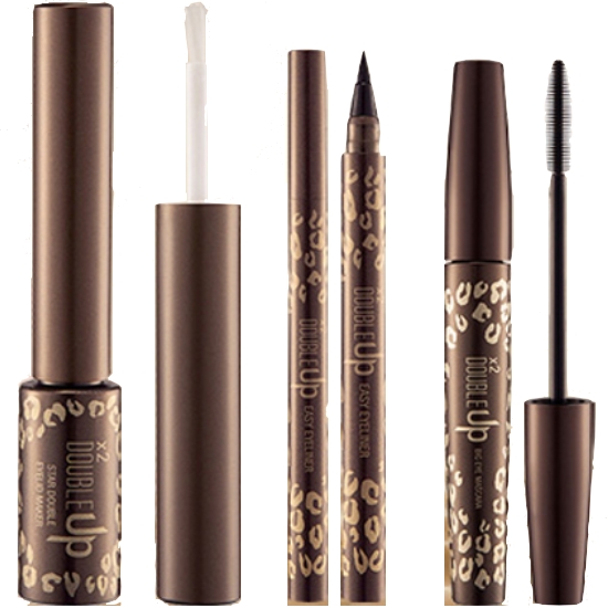 더블업 쌍꺼풀 매직펜+마스카라+아이라이너 3종 세트