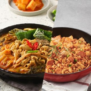   놀부 곱창전골 600g 1팩+스테프 김치볶음밥 200g 1팩 상품이미지