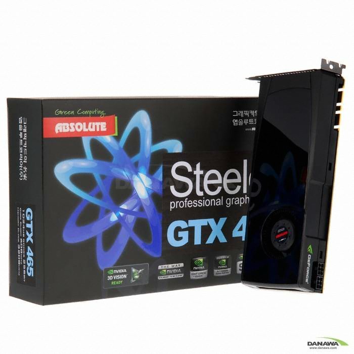 앱코 지포스 GTX465 Steeler D5 1GB_이미지