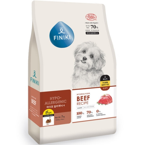 피니키 독 가수분해 하이포알러지 소고기 7kg