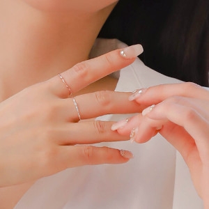 핸드메이드+쇼핑백/Fortuna/ Brynlee 925 Silver Ring RR-60373