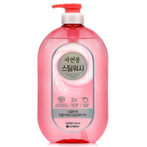자연퐁 스팀워시 4X 애플향 750ml