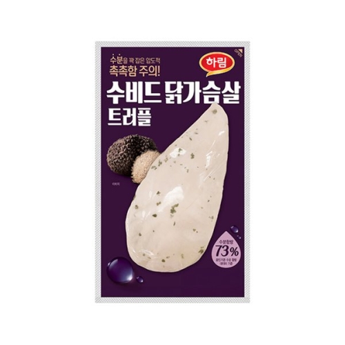 하림 수비드 닭가슴살 트러플 100g (4개)_이미지