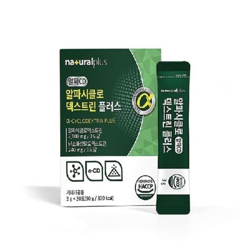 내츄럴플러스 알파시클로덱스트린 플러스 3g 30포 (12개)_이미지