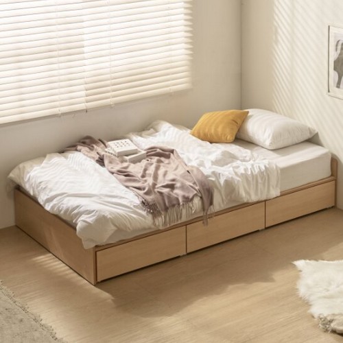 파로마 네오 가온 1단 무헤드 평상형 수납침대 SS (독립스프링)_이미지