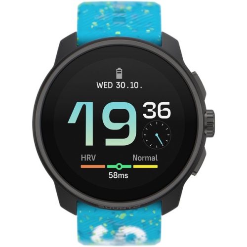 순토 RACE S 레이스 에스 POWER BLUE 파워 블루 45mm 실리콘 밴드 GPS 스마트 워치 SS051095000_이미지