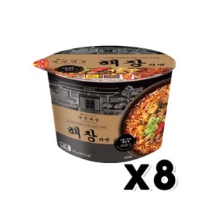 오뚜기 중앙해장 해장라면 105g (8개)_이미지