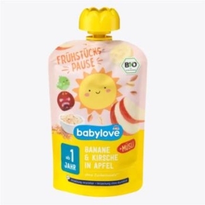 퓨레 바나나 체리 뮤즐리 100g (해외구매)