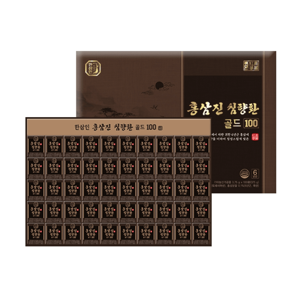 한삼인 홍삼진 침향환 골드100 100환이미지입니다. 누르면 해당 게시물로 새창이동합니다.